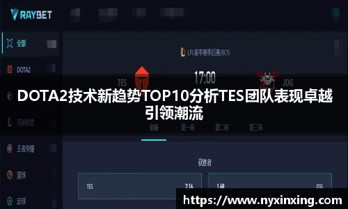 DOTA2技术新趋势TOP10分析TES团队表现卓越引领潮流